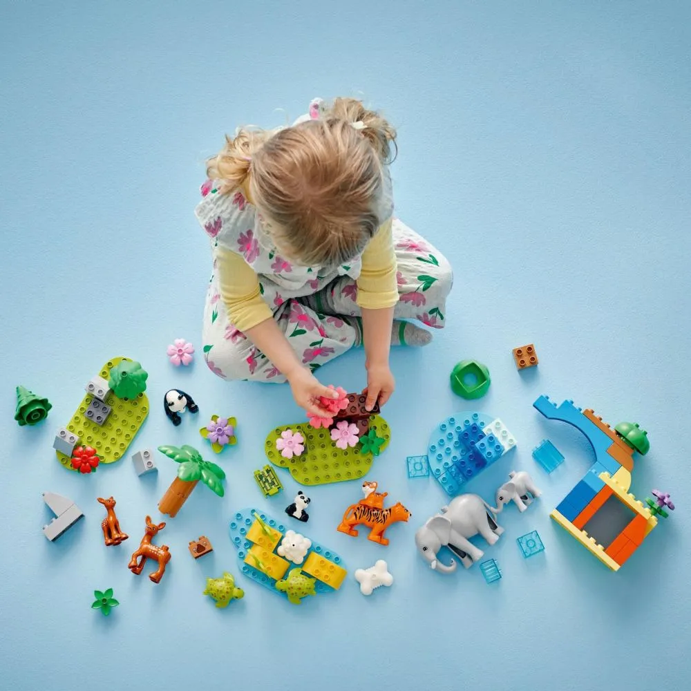 DUPLO® 10446 Rodinky divokých zvířat 3 v 1