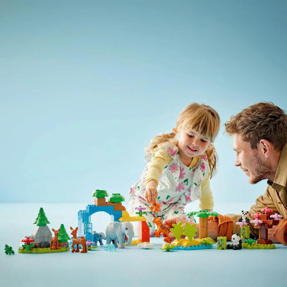 DUPLO® 10446 Rodinky divokých zvířat 3 v 1
