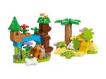 DUPLO® 10446 Rodinky divokých zvířat 3 v 1