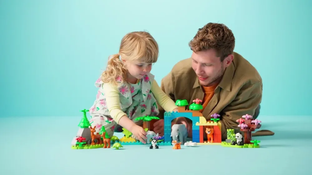 DUPLO® 10446 Rodinky divokých zvířat 3 v 1