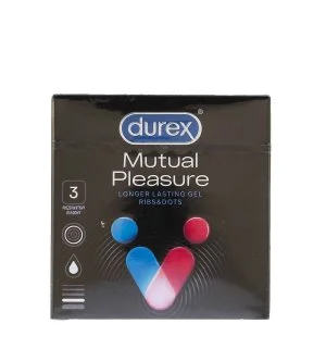 Durex Mutual Pleasure kondomy 3 ks