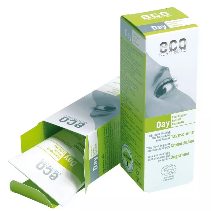 Eco Cosmetics Denní krém BIO (50 ml) - s granátovým jablkem a papájou