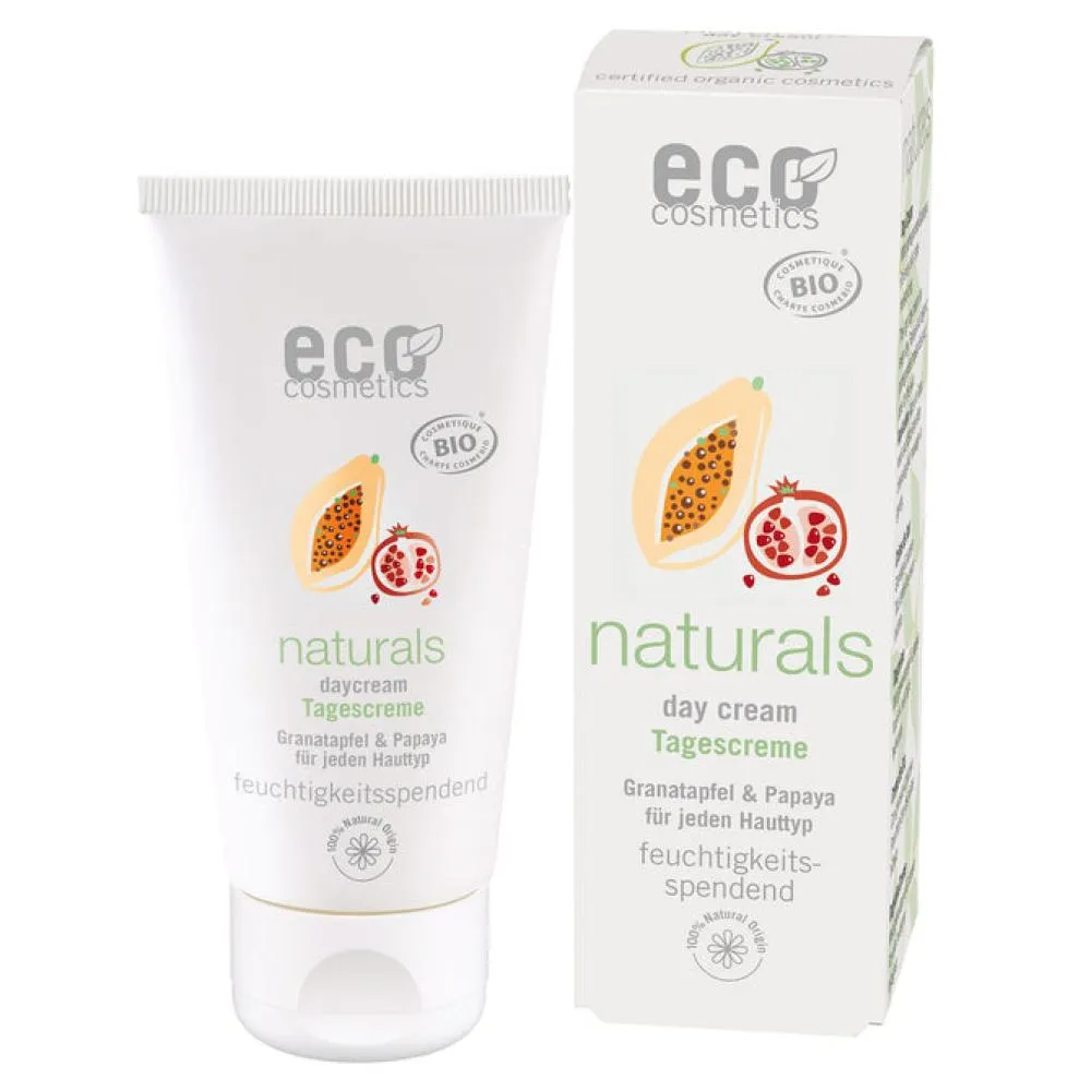 Eco Cosmetics Denní krém BIO (50 ml) - s granátovým jablkem a papájou