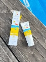 Eco Cosmetics Opalovací mléko SPF 30 BIO (125 ml) - s oxidem zinečnatým