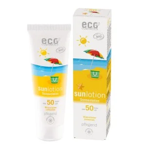 Eco Cosmetics Opalovací mléko SPF 50 BIO (125 ml) - s přírodními minerálními filtry