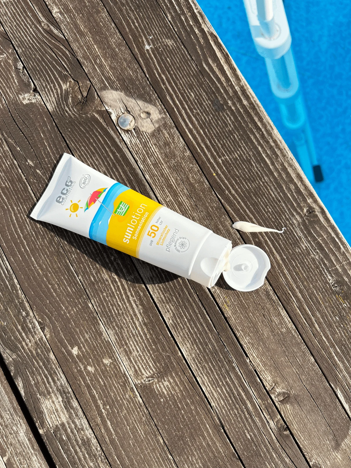 Eco Cosmetics Opalovací mléko SPF 50 BIO (125 ml) - s přírodními minerálními filtry