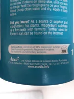 Ecodis Anaé by  Epsomská sůl (dóza 1 kg) - do koupele, peelingu i na zahradu
