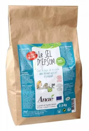 Ecodis Anaé by  Epsomská sůl (pytel 2,5 kg) - do koupele, peelingu i na zahradu