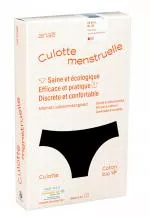Ecodis Anaé by  Menstruační kalhotky Panty na slabou menstruaci - černé XL - z certifikované biobavlny