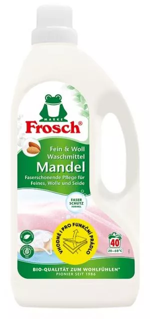 Frosch EKO Prací prostředek na vlnu a jemné prádlo Mandle (1500 ml)