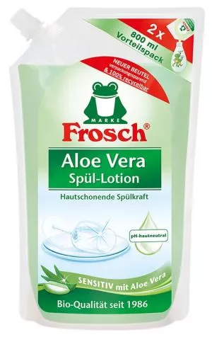 Frosch EKO Prostředek na mytí nádobí Aloe vera – náhradní náplň (800ml)