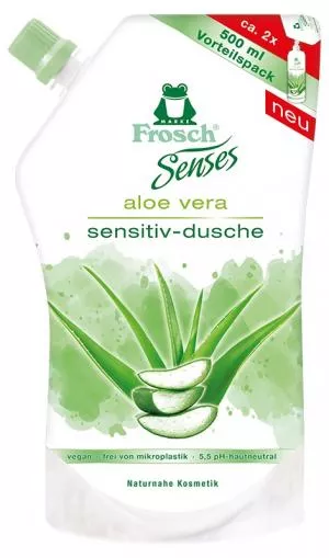 Frosch EKO Senses Sprchový gel Aloe vera - náhradní náplň (500ml)