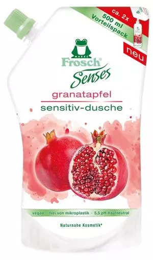 Frosch EKO Senses Sprchový gel Granátové jablko - náhradní náplň (500ml)