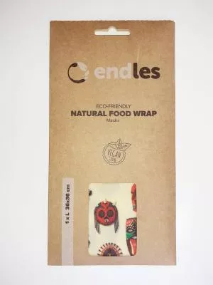 Endles by Econea Znovupoužitelný voskovaný ubrousek - masky