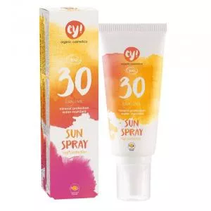 Ey! Opalovací krém ve spreji SPF 30 BIO (100 ml) - 100% přírodní, s minerálními pigmenty