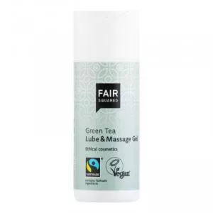 Fair Squared Lubrikační a masážní gel se zeleným čajem (150 ml) - veganský a fair trade