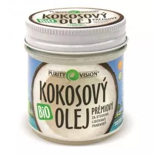 Purity Vision Fair Trade Bio Kokosový olej panenský 120 ml