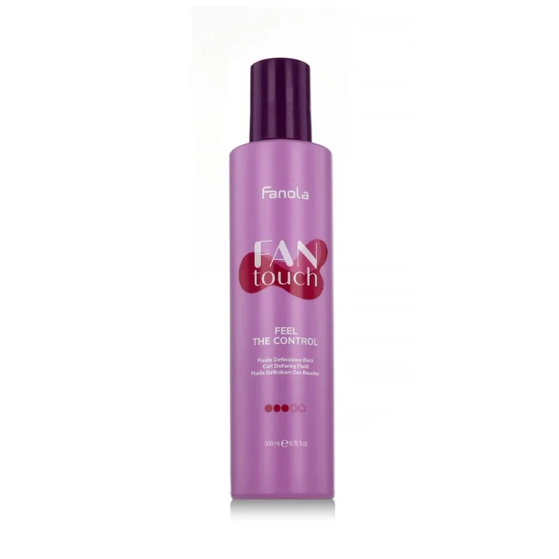 Fan Touch Feel The Control Curl Defining Fluid 200 ml