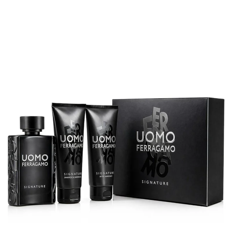 Uomo Signature 100 ml + ASB 100 ml + pánský šampon a sprchový gel parfémovaná voda pro muže