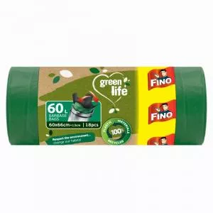 FINO Pytle na odpadky Green Life Easy pack 27 μm - 60 l (18 ks)