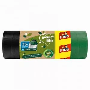 FINO Pytle na odpadky zatahovací Green Life - 35 l (15 ks)