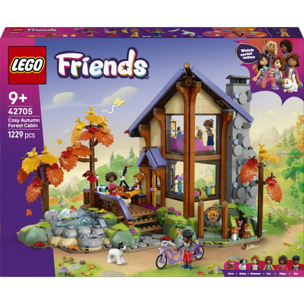 Friends 42705 Útulná chata v podzimním lese