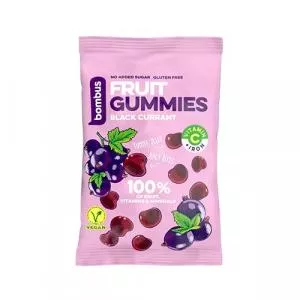 Bombus Fruit Energy Black Currant Gummies s vitamínem + Iron 35g