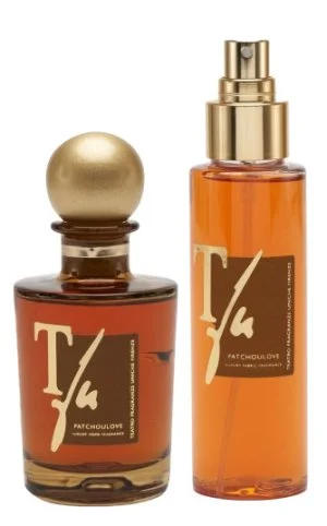 Gift Box Patchoulove tyčinkový bytový parfém 100 ml + sprej na textilie 100 ml