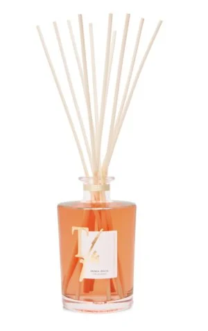 Gift Box Papája Ibišek tyčinky 1500 ml průhledná váza - Tfu