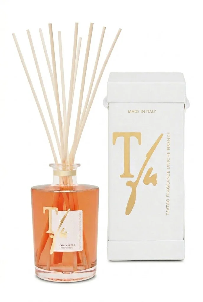 Box Papája Ibišek tyčinky 1500 ml průhledná váza - Tfu