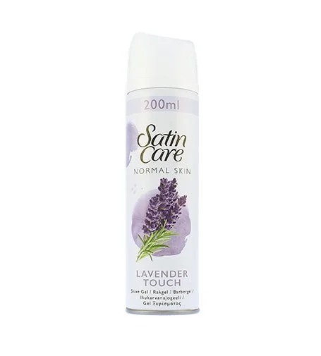 Satin Care Lavender Touch gel na holení pro normální pokožku 200 ml