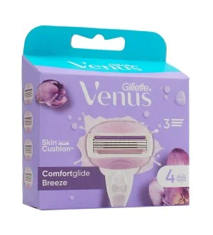Gillette Venus Comfortglide Breeze náhradní hlavice 4 ks