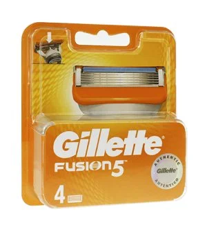Gillette Fusion náhradní břity 4 ks pro muže