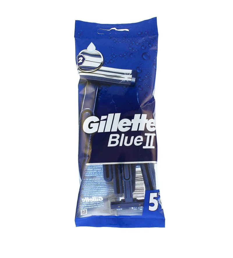 Blue II jednorázové holítko 5 ks pro muže