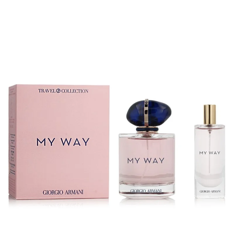 Giorgio Armani My Way 15 ml + EDP plnitelný parfémovaná voda pro ženy 90 ml