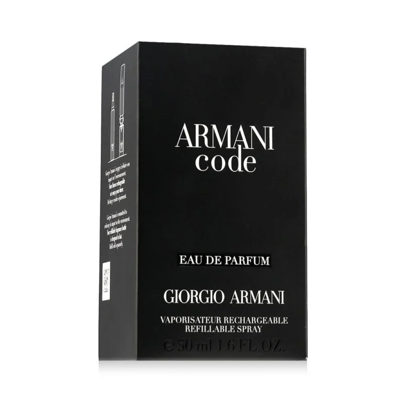 Armani Code plnitelný parfémovaná voda pro muže 50 ml
