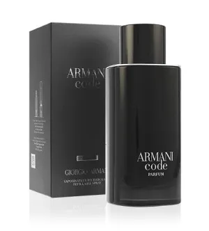 Giorgio Armani Code Parfum parfém pro muže 125 ml plnitelný flakón