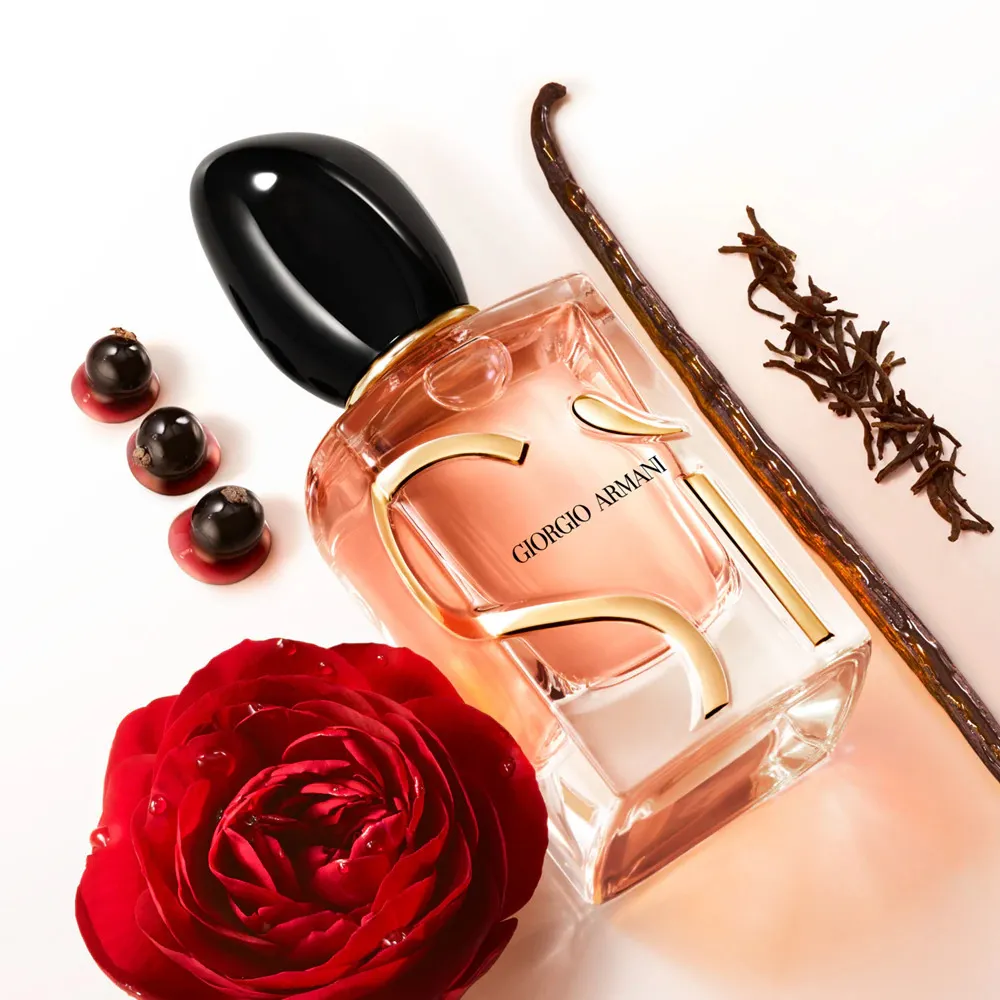 Sì Intense parfémovaná voda pro ženy 100 ml plnitelný flakon