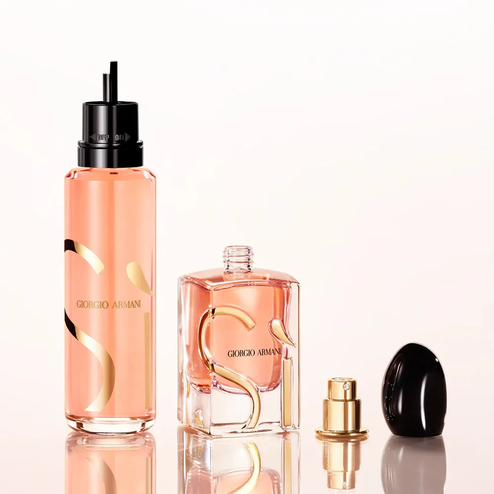 Sì Intense parfémovaná voda pro ženy 100 ml plnitelný flakon