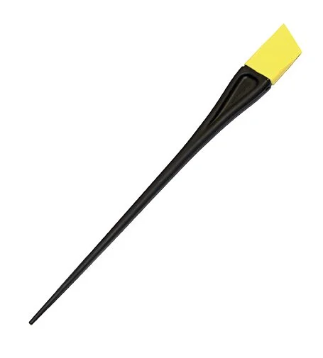 SHADOWS Colour brushes silicon, yellow (2,2cm bevelled) štětec