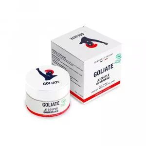 Goliate Jedlý masážní a lubrikační olej 2v1 The Gourmet Couple BIO (50 ml) - s oříškovou vůní a chutí