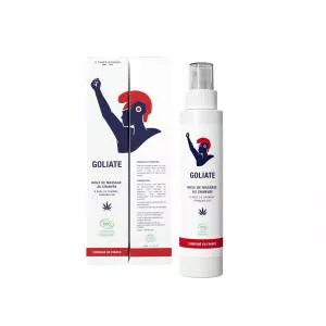 Goliate Relaxační masážní olej s konopím BIO (100 ml) - vhodný pro erotickou masáž