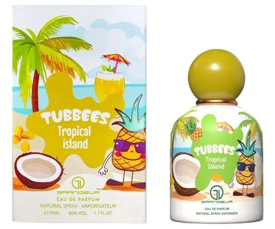 Tubbees Tropical Island parfémovaná voda unisex 50 ml