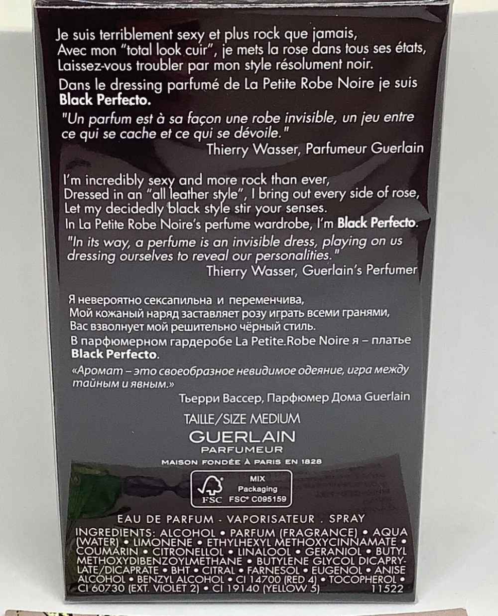 Black Perfecto by La Petite Robe Noire parfémovaná voda pro ženy 50 ml