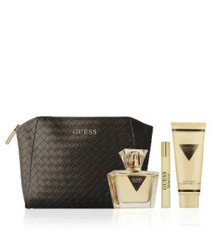 Guess Seductive dárková sada pro ženy toaletní voda 75 ml + toaletní voda 15 ml + tělové mléko 100 ml + kosmetická taška