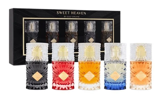 Sweet Heaven Cestovní sada U 5x20 ml (Heaven, Extreme, Tob, Cherry, Ice) parfémovaná voda