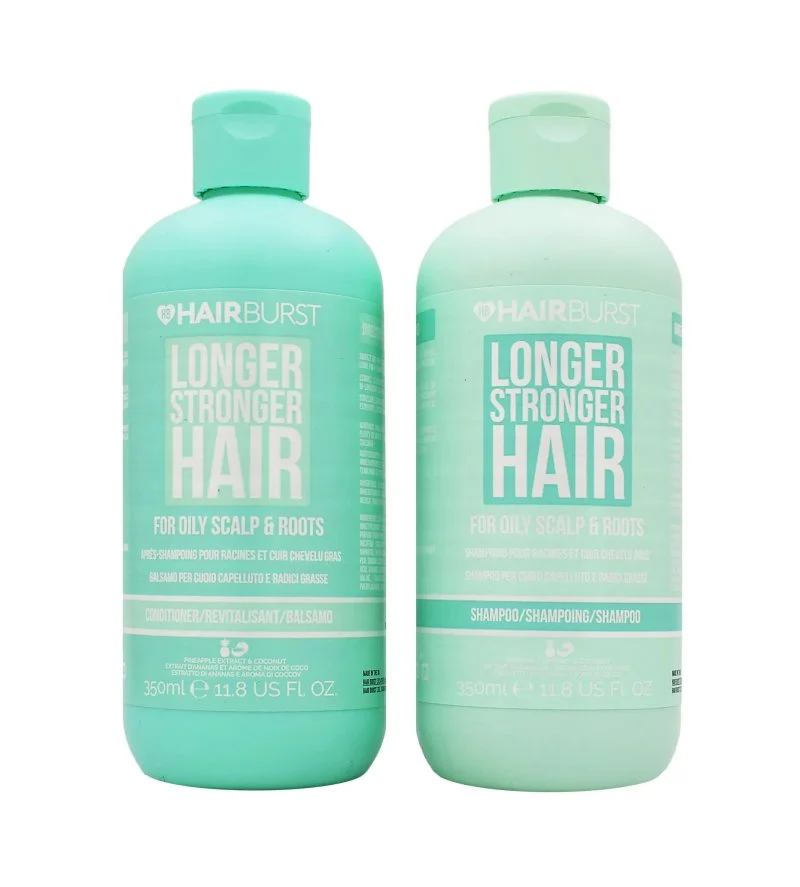 Longer Stronger Hair Oily Scalp & Roots sada na mastné vlasy šampon 350 ml + kondicionér