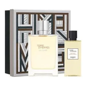Terre D'Hermès Eau Givrée EDP plnitelný 100 ml + SG na tělo i vlasy 80 ml M