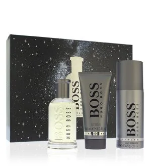 Hugo Boss Boss Bottled dárková sada 100 ml + sprchový gel 100 ml + deodorant toaletní voda pro muže