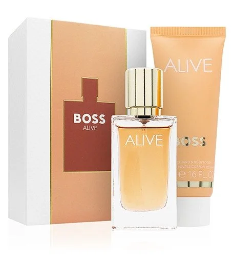Boss Alive dárková sada 30 ml + tělové mléko parfémovaná voda pro ženy